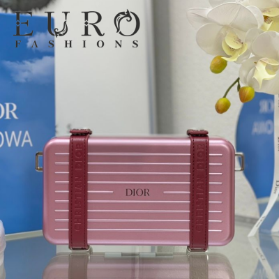 Сумка женская Christian Dior Rimowa, розовая (14800)
