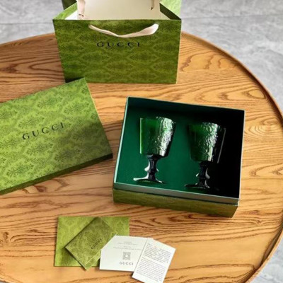 Бокалы Gucci зеленые (13001)