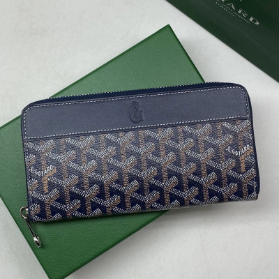 Кошелек Goyard 20*10,5 см темно-синий (17301)