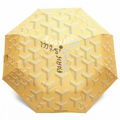 Зонт-автомат Goyard желтый (17303)