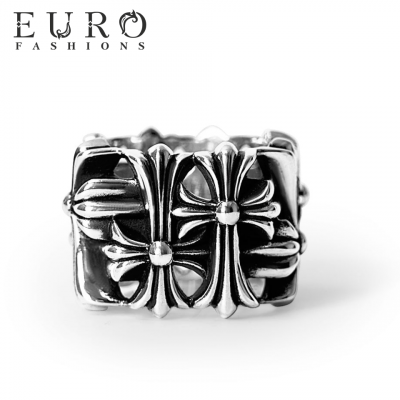 Кольцо Chrome hearts, Square cemetery cross (14405)