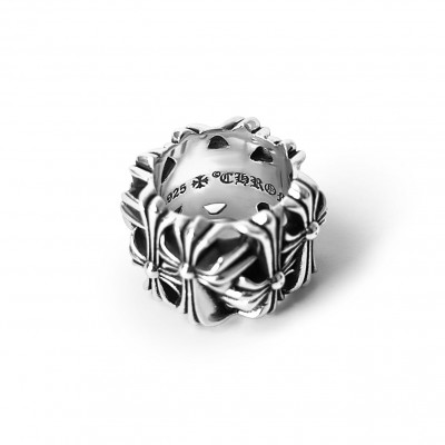 Кольцо Chrome hearts, Square cemetery cross (14405)