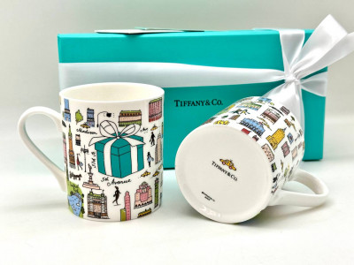 Набор из 2-х кружек Tiffany&Co 380мл (14007)