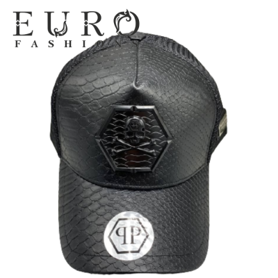 Бейсболка Philipp Plein, черная (14507)