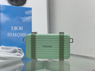 Сумка женская Christian Dior Rimowa, зеленая (14807)