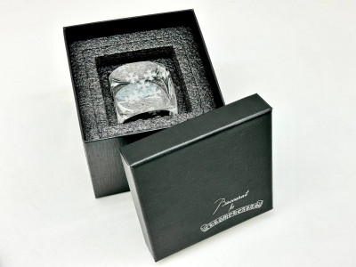 Кубик хрустальный Baccarat & Chrome Hearts 6х6 см (13908)