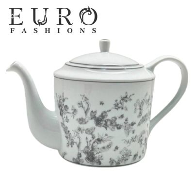 Чайник Dior Toile de Jouy 1л серый (14208)