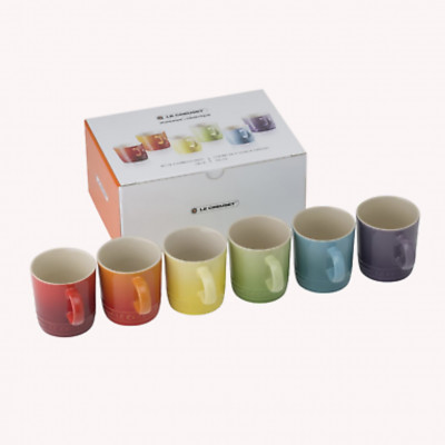 Набор из 6-ти керамических кружек Le Creuset 350мл (14211)