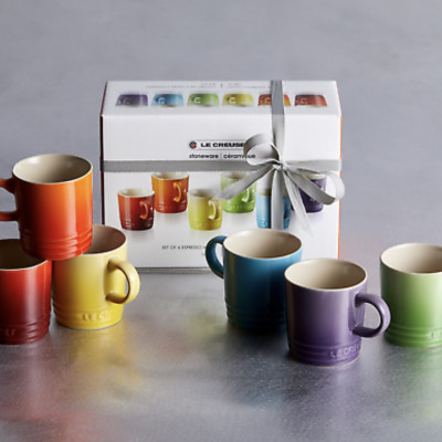 Набор из 6-ти керамических кружек Le Creuset 350мл (14211)