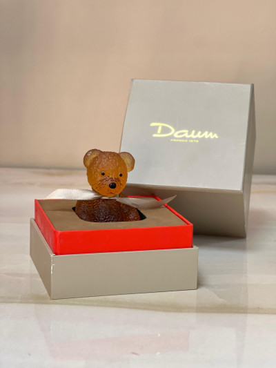Скульптура Daum Плюшевый мишка 8,5см (15813)