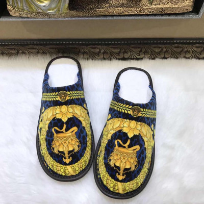 Женские домашние тапочки Versace (9714)