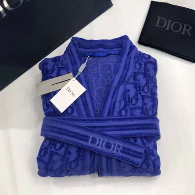Халат Dior синий (11815)