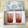 Набор стаканов Dior 2шт (15516) розовые