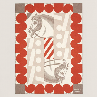 Плед Hermes Cheval Joker 150*200 см (17416) оранжевый