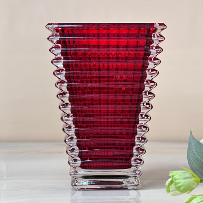 Ваза Baccarat Eye 30 см прямоугольная (11117) красная