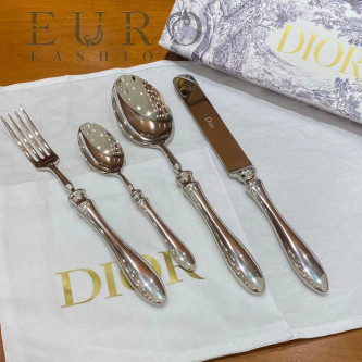 Набор столовых приборов Dior Silver (4 предмета) 11817