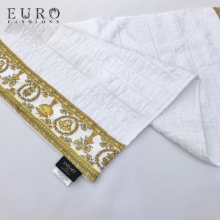 Набор полотенец Versace, белые (8317) - Набор полотенец Versace, белые (8317)