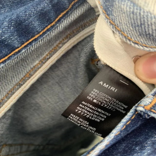 Джинсовые шорты Amiri (13520)