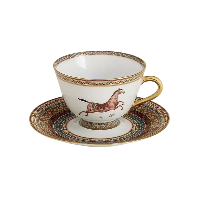 Чайная пара Hermes Cheval d'Orient 230 мл (15820)