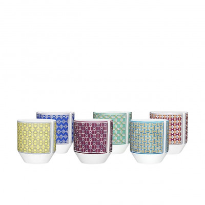 Набор тамблеров Hermes Tie-Set 100 мл, 6 шт (8325)