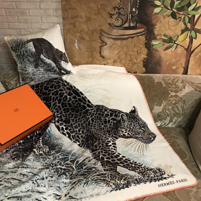 Плед Hermes Panthera Pardus белая 180х230 см (17127)