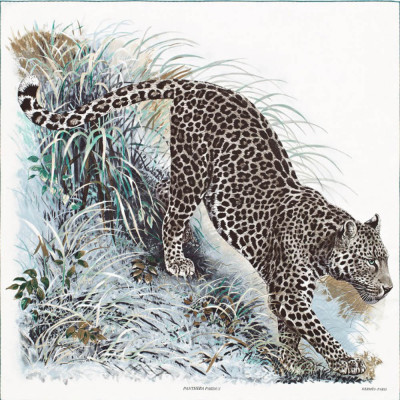Плед Hermes Panthera Pardus белая 180х230 см (17127)