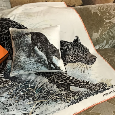 Плед Hermes Panthera Pardus белая 180х230 см (17127)