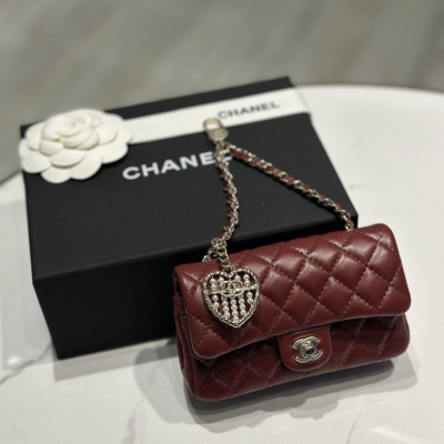 Сумка-брелок Chanel 11 см (17927)