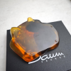 Скульптура-поднос Daum Leopard Tray 18 см (17228)