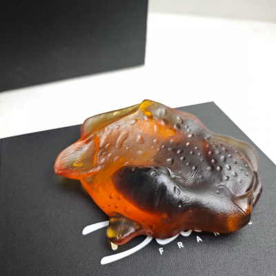 Скульптура-поднос Daum Leopard Tray 18 см (17228)