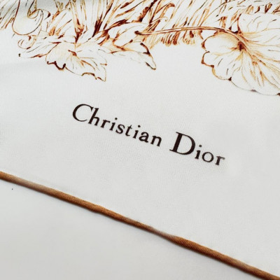 Шелковый платок Christian Dior 90x90см (15130)
