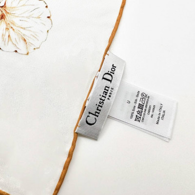 Шелковый платок Christian Dior 90x90см (15130)