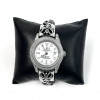 Браслет для часов Rolex&Chrome Hearts серебро (15230)