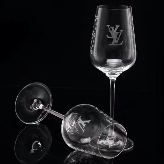 Набор винный Louis Vuitton: бокалы 4 шт, графин, штопор 12431
