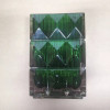 Ваза Baccarat Louxor прямоугольная 20см (13733) зелёная