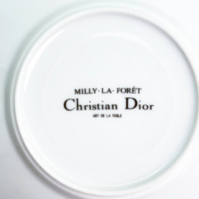 Набор чайных пар Dior 160 мл (15137) ландыши