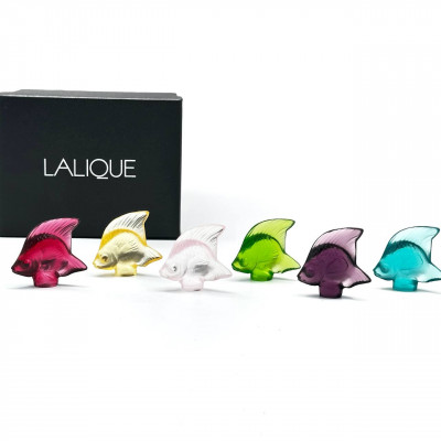 Фигурка Lalique Angelfish, розовая (14639)