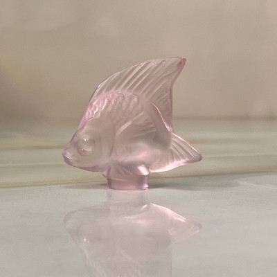 Фигурка Lalique Angelfish, розовая (14639)