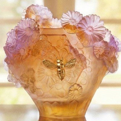 Ваза Daum Or d'abeille 16x25x22,5 см (18339)