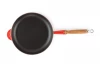 Чугунная эмалированная сковорода с деревянной ручкой, 26 см, Le Creuset (14240)