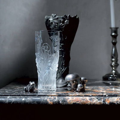 Ваза Lalique Elves прозрачная 18,5 см (17240)