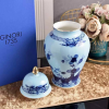 Ваза Ginori 38х11х20 см голубая (17341)