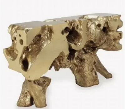 Консоль sequoia gold console table (16044) Золото