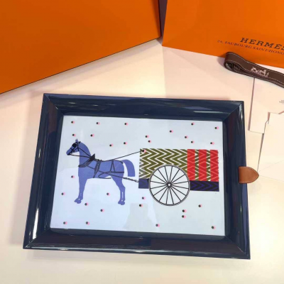 Поднос Hermes Atrium Hypnomobile 41,5*30,5*3,4 см синий (17344)