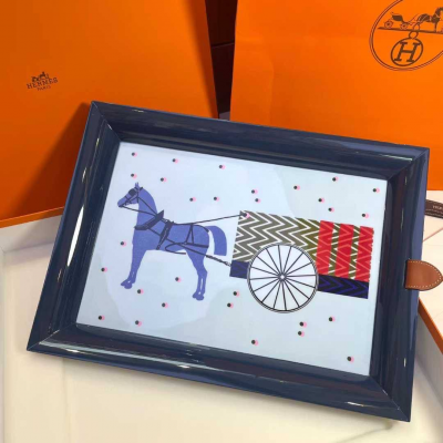 Поднос Hermes Atrium Hypnomobile 41,5*30,5*3,4 см синий (17344)