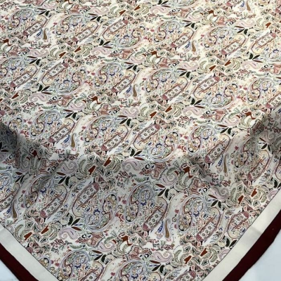 Платок Hermes кашемир+шелк 135*135 см (17544)