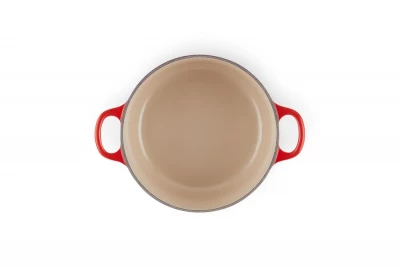 Чугунная эмалированная кастрюля с крышкой с феноловой ручкой, 18 см, Le Creuset  (14245)