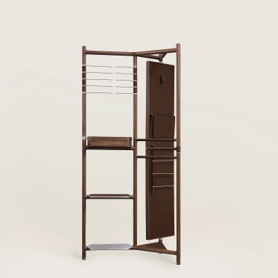 Вешалка напольная Hermes Les Necessaires 85*192*55 см (18545) темный орех