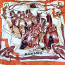 Плед Hermes Horses 150х150 см (8446) плюшевый