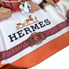 Плед Hermes Horses 150х150 см (8446) плюшевый